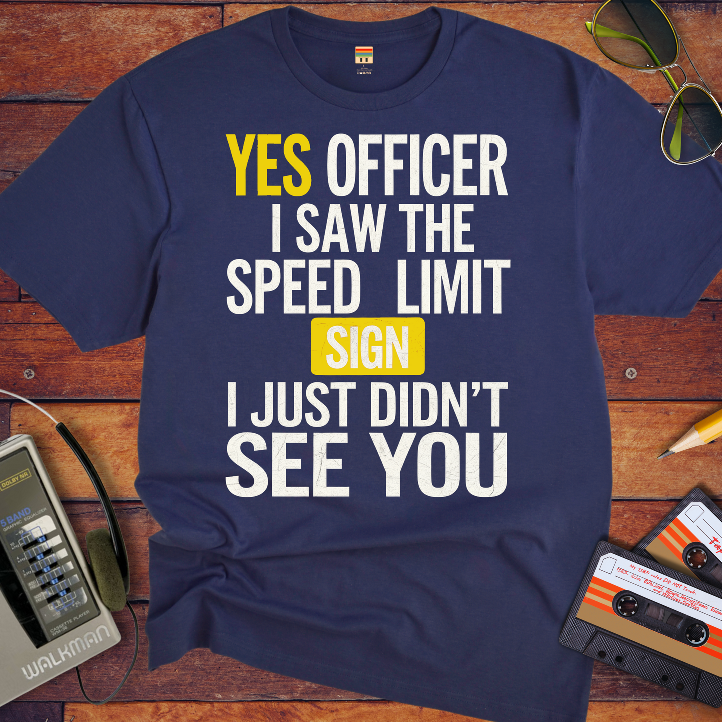 "Yes Officer" T-Shirt