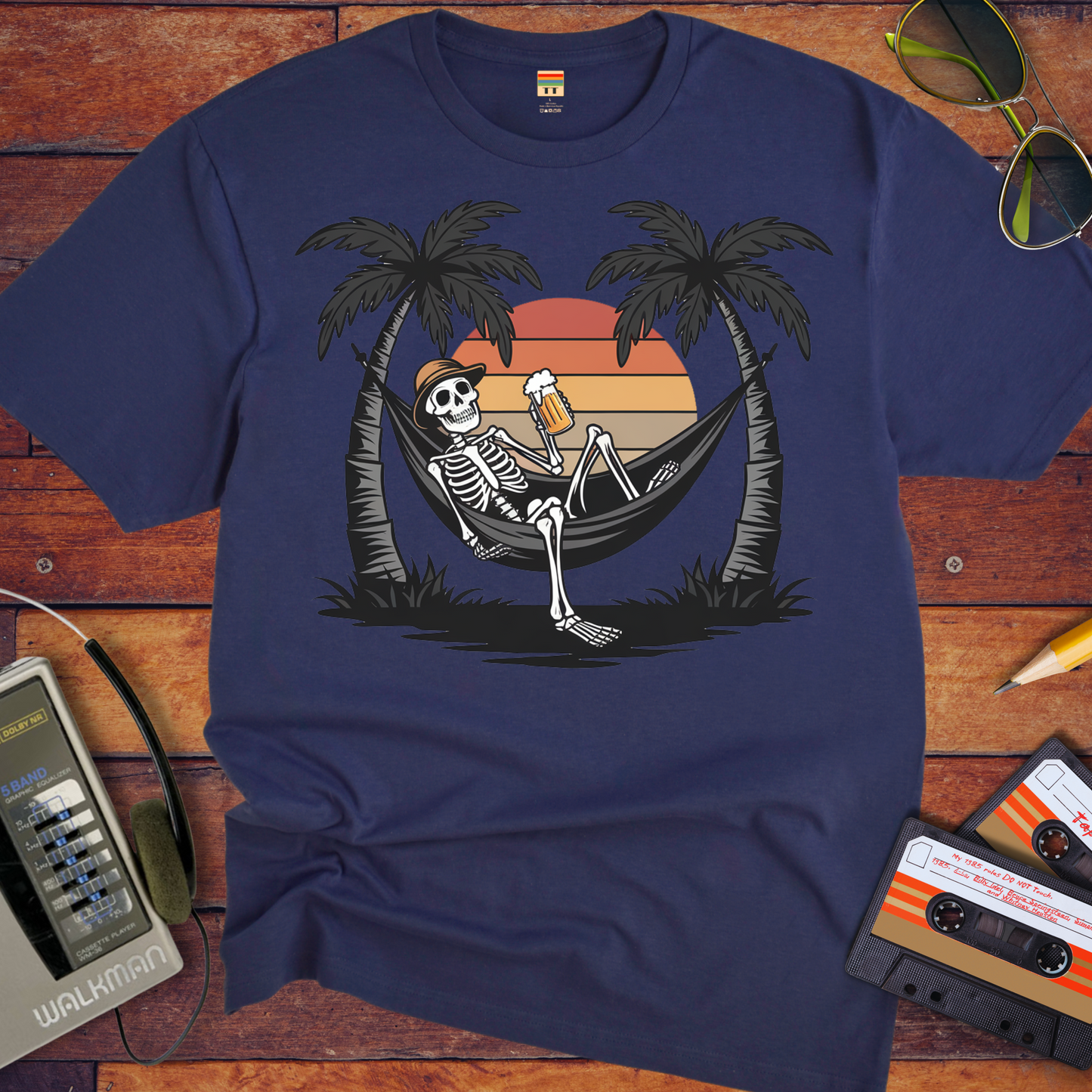"Skellington hammock" T-Shirt