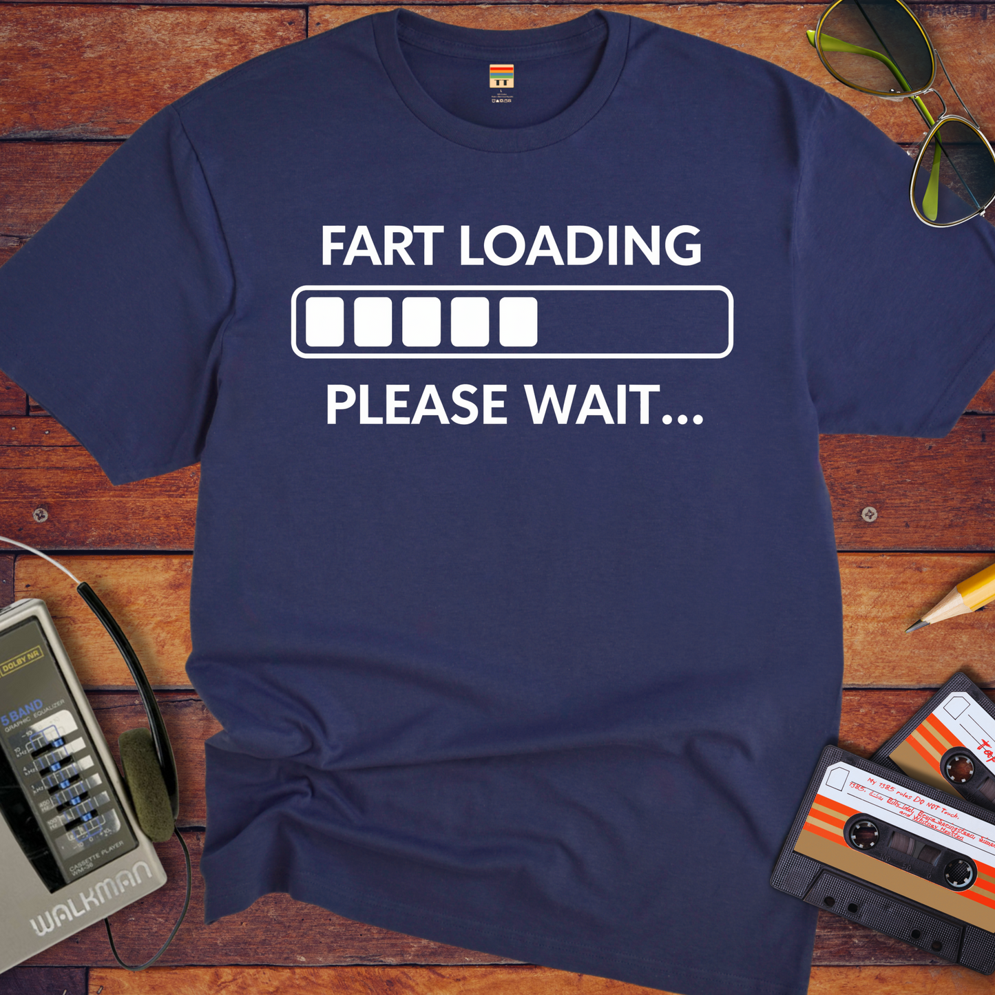 'Fart Loading' Funny T-Shirt