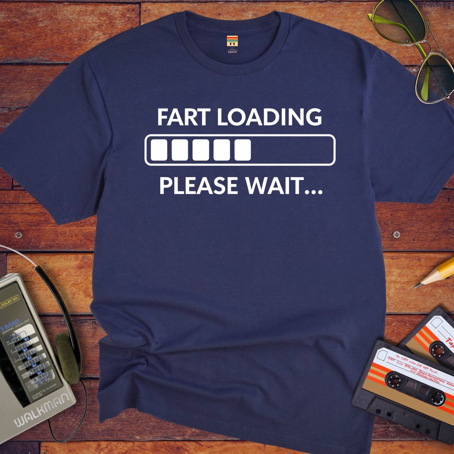 'Fart Loading' Funny T-Shirt