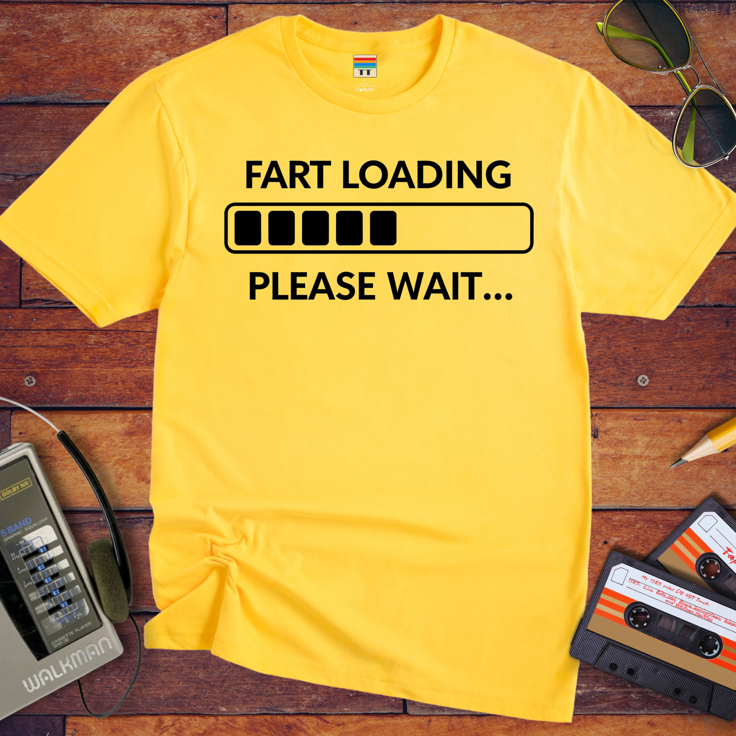 'Fart Loading' Funny T-Shirt