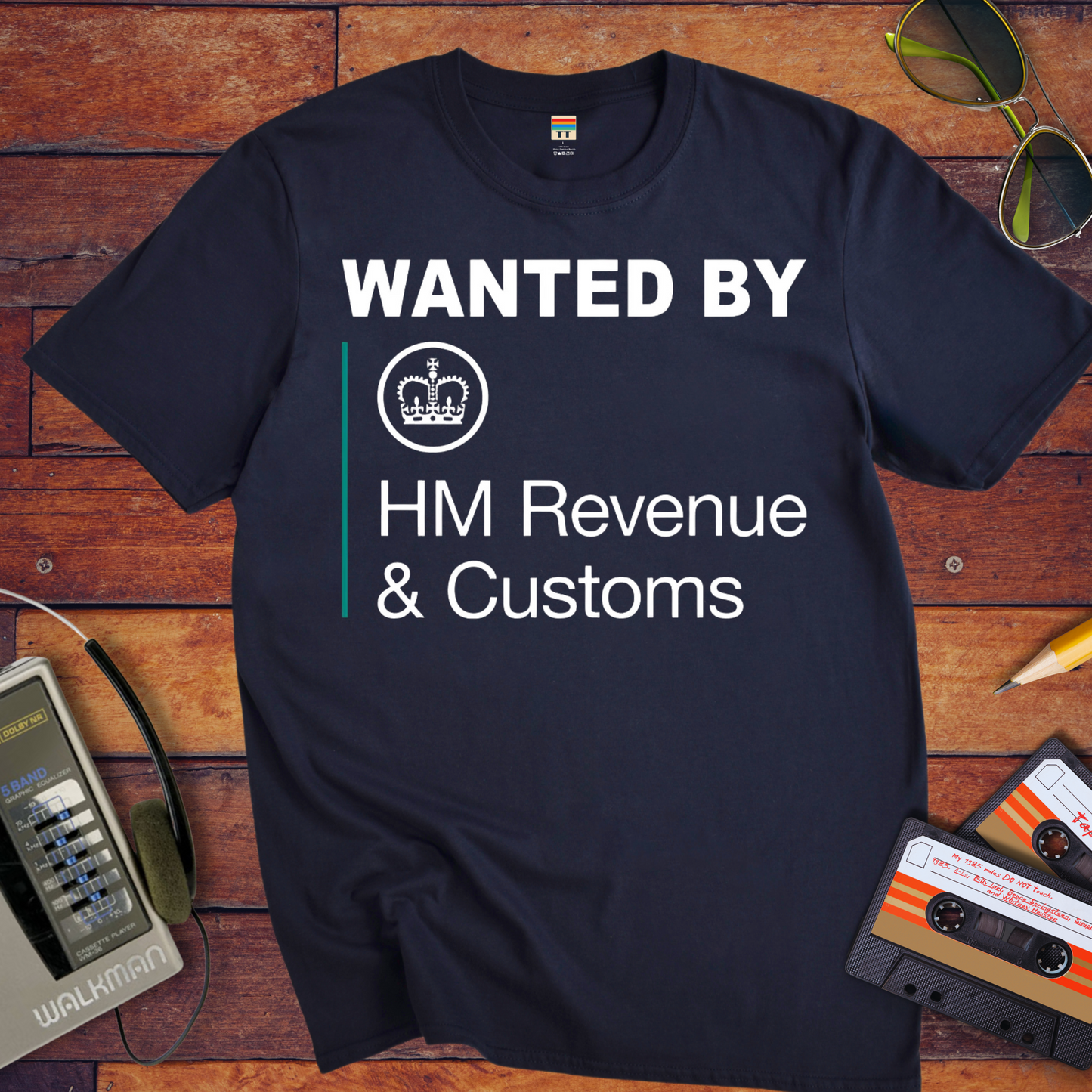'Wanted to buy revenue and customs' Funny T-Shirt