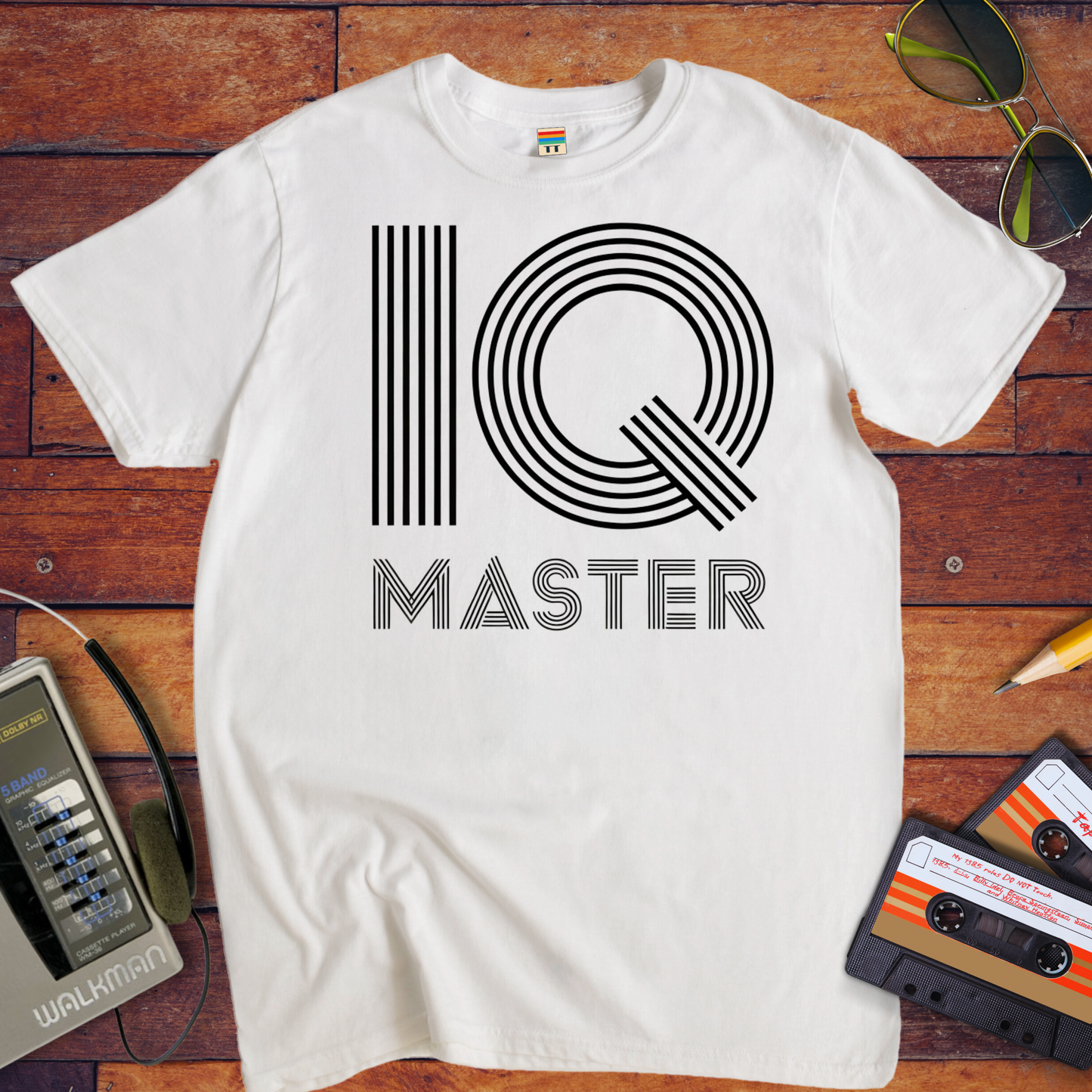 'IQ MASTER' Funny T-Shirt