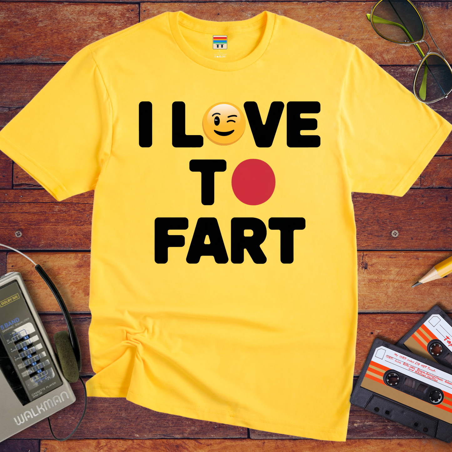 'I Love To Fart' Funny T-Shirt