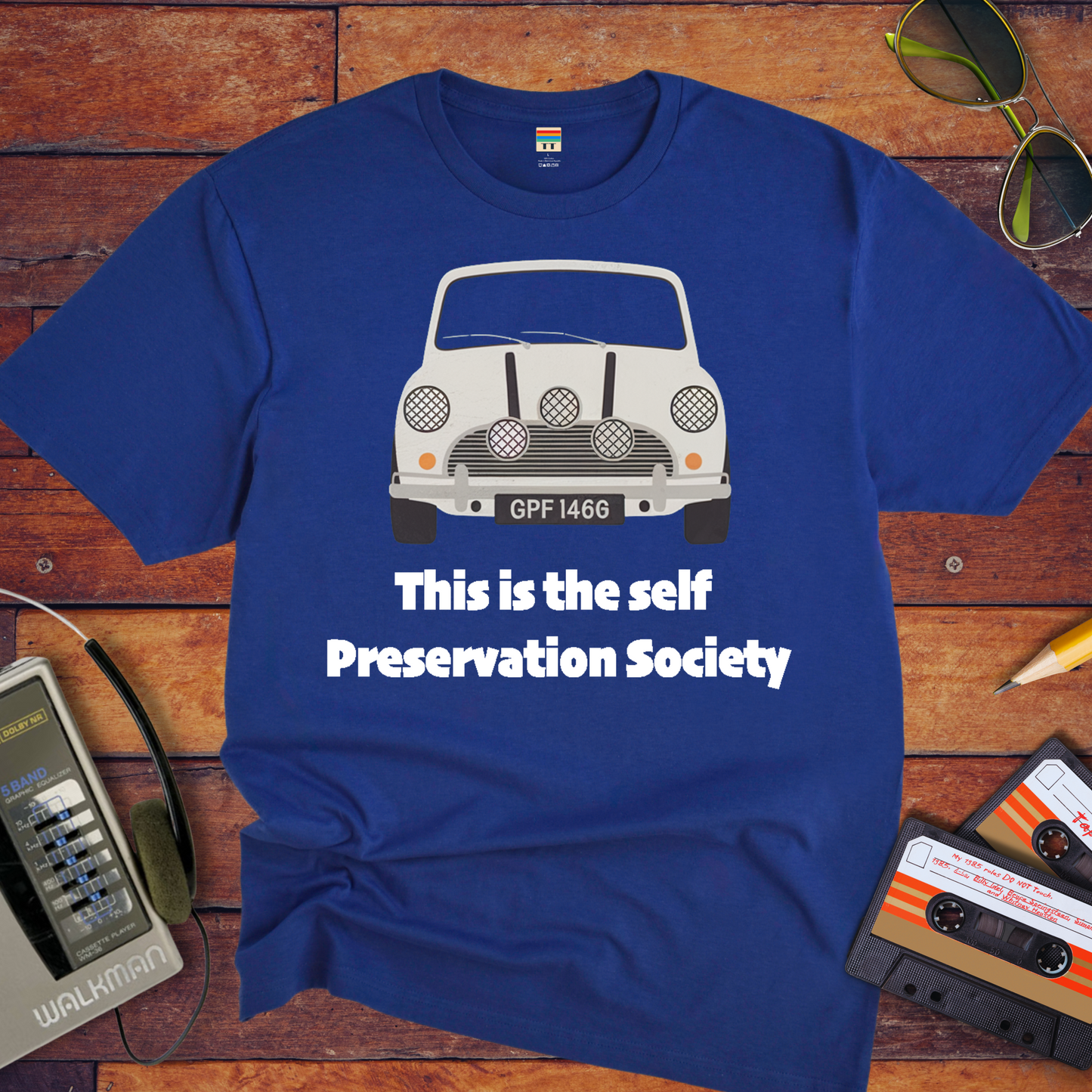 "SELF PRESERVATION SOCIETY" T-Shirt