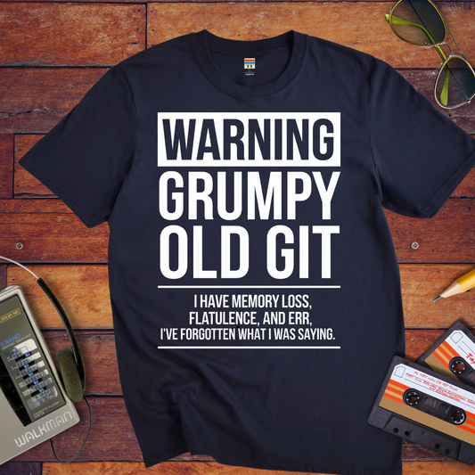 ' Grumpy Old Git' Funny T-Shirt