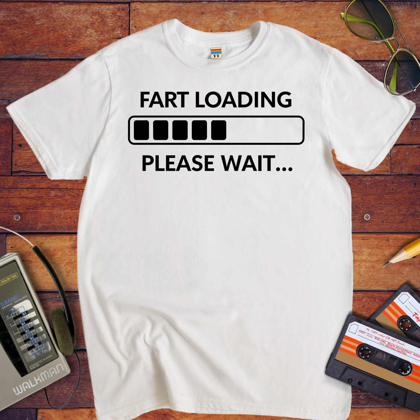 'Fart Loading' Funny T-Shirt