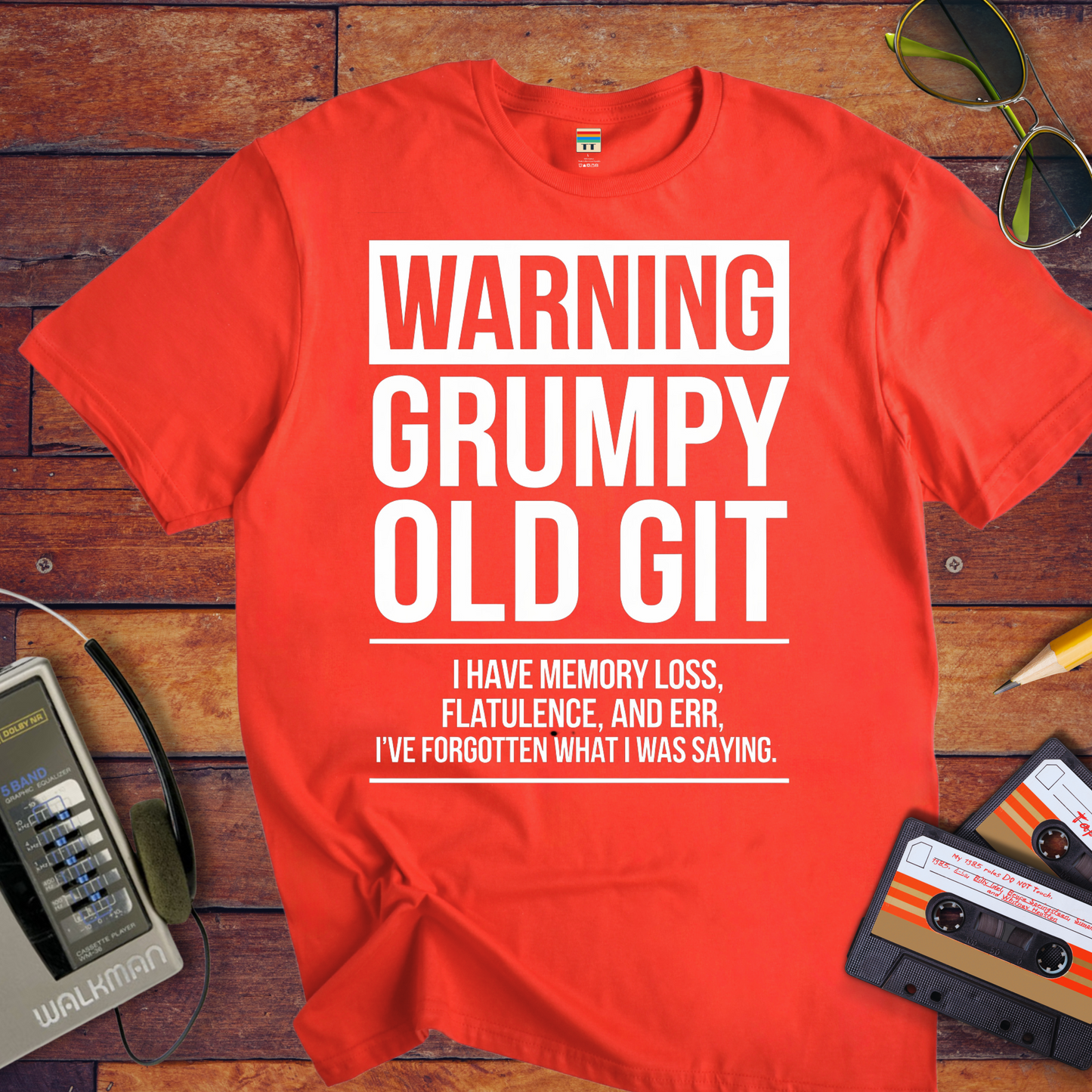 ' Grumpy Old Git' Funny T-Shirt