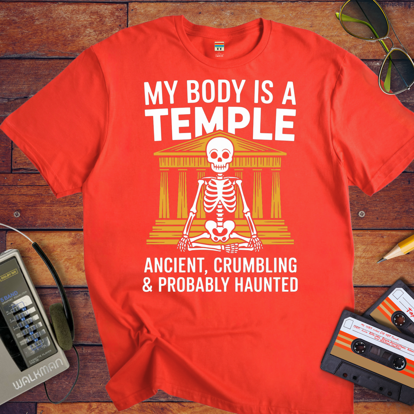 'MY BODY IS A TEMPLE' T-Shirt