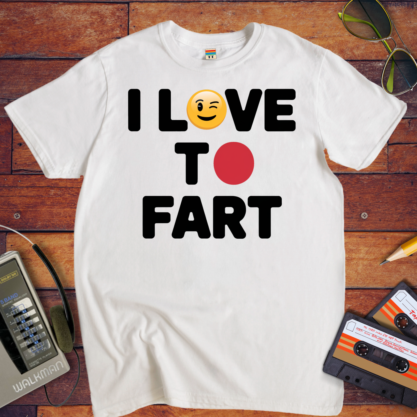 'I Love To Fart' Funny T-Shirt