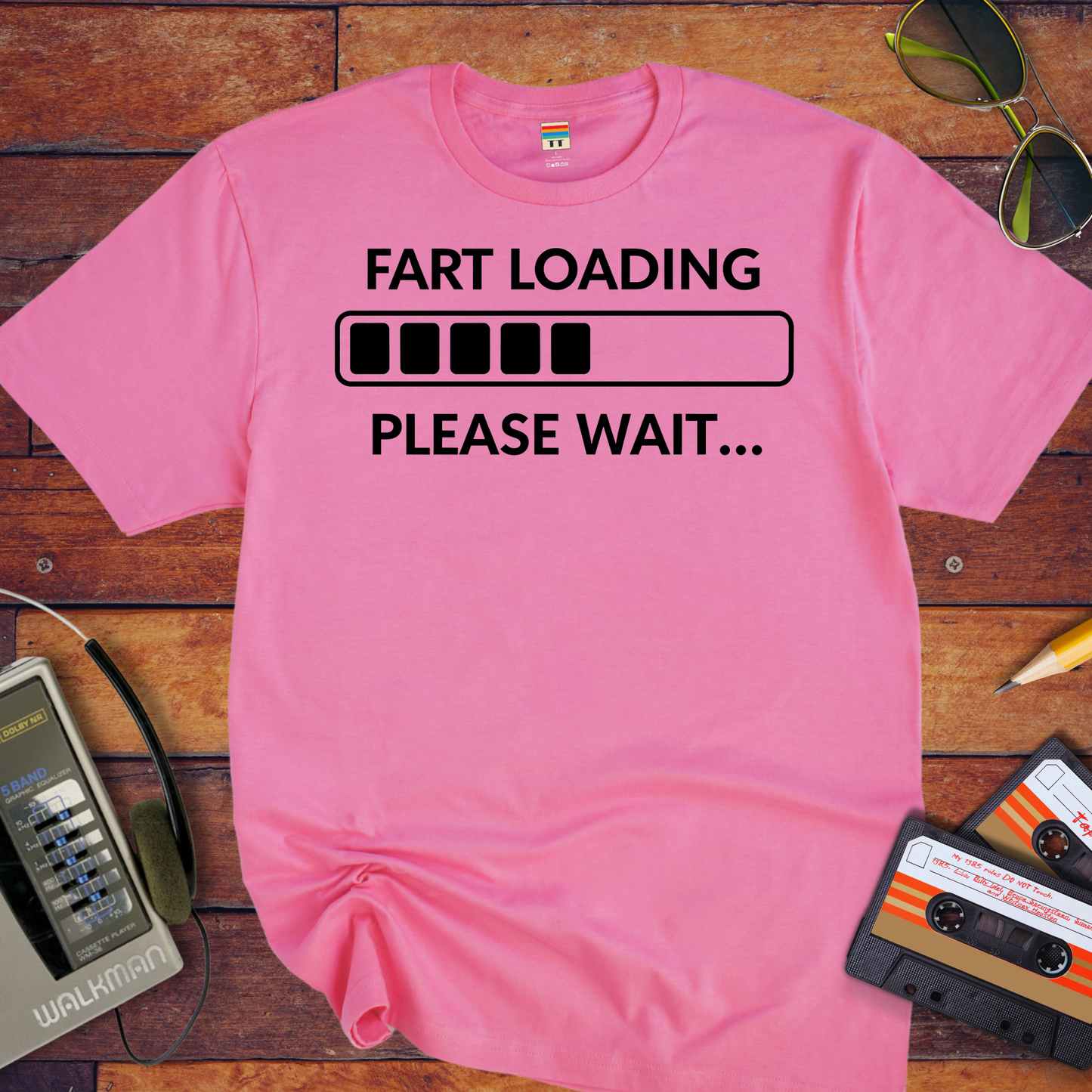 'Fart Loading' Funny T-Shirt
