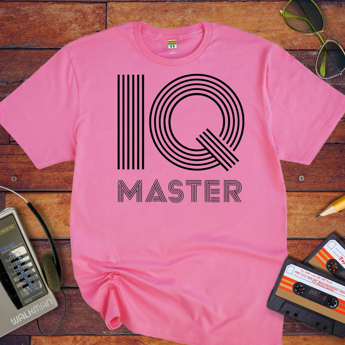 'IQ MASTER' Funny T-Shirt