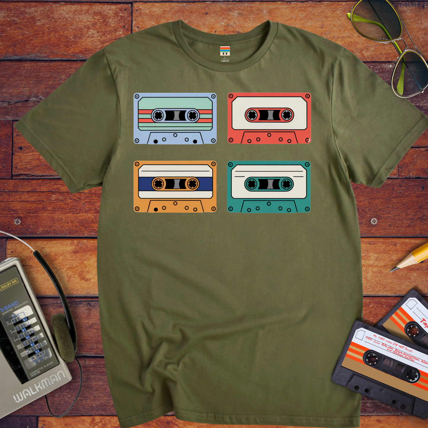 'Cassette' Funny T-Shirt