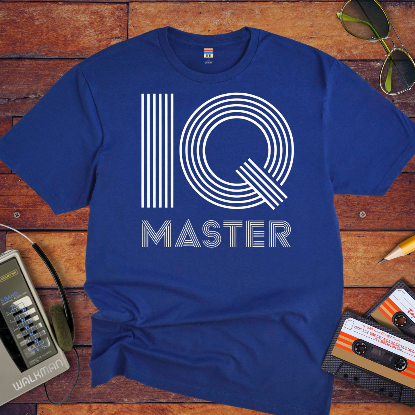 'IQ MASTER' Funny T-Shirt