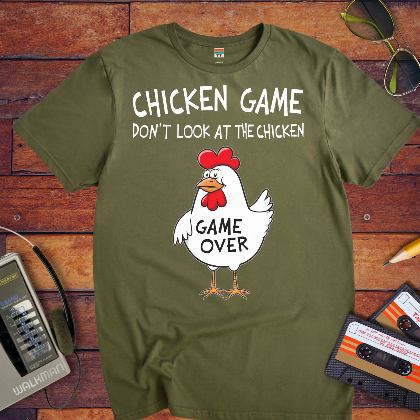 'Chicken Game' Funny T-Shirt