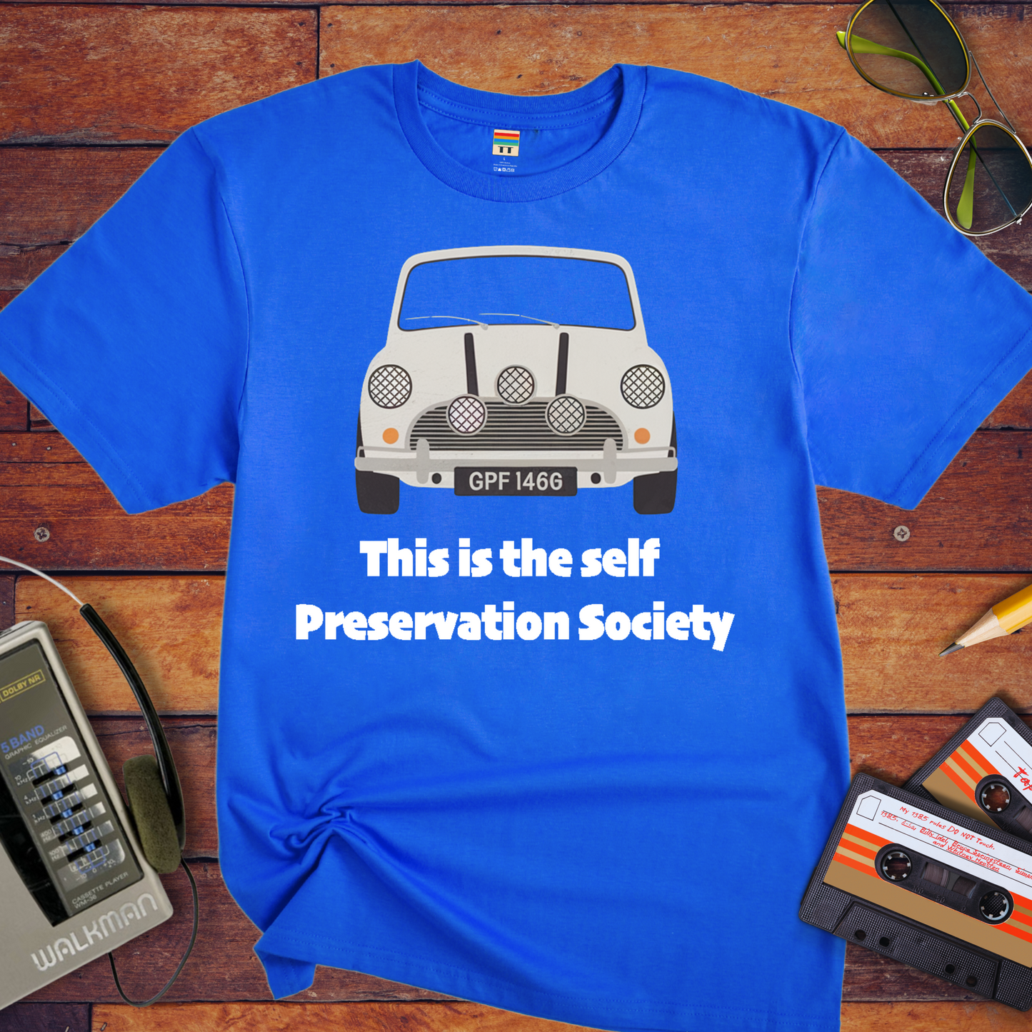 "SELF PRESERVATION SOCIETY" T-Shirt