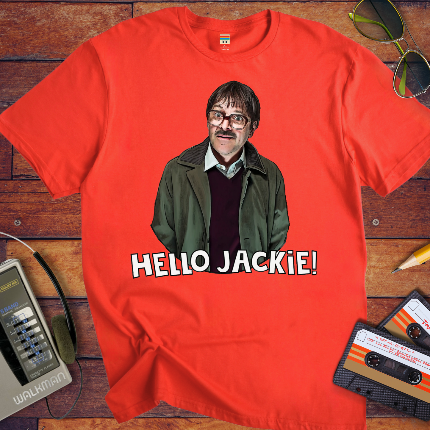 'Hello Jackie' Funny T-Shirt
