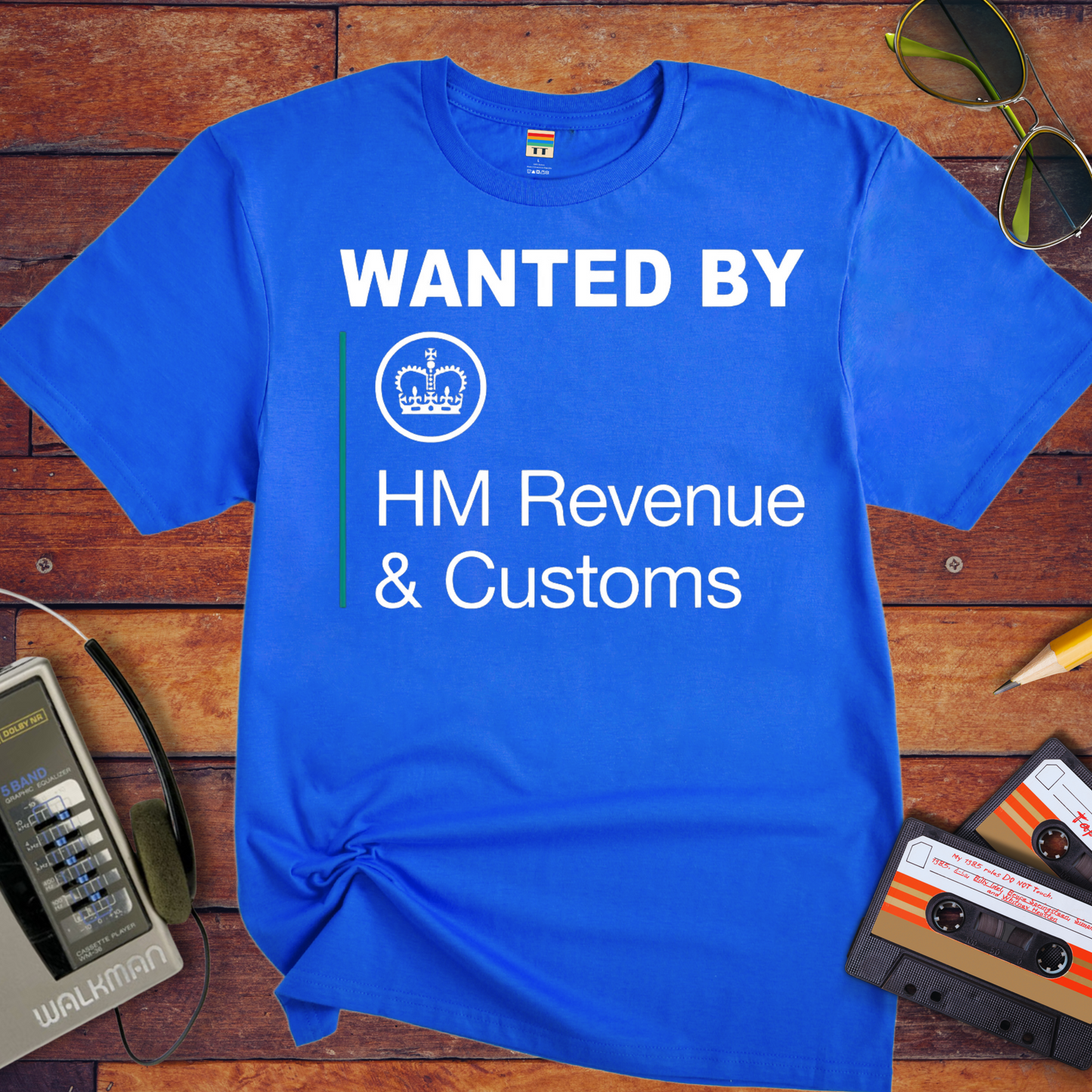 'Wanted to buy revenue and customs' Funny T-Shirt