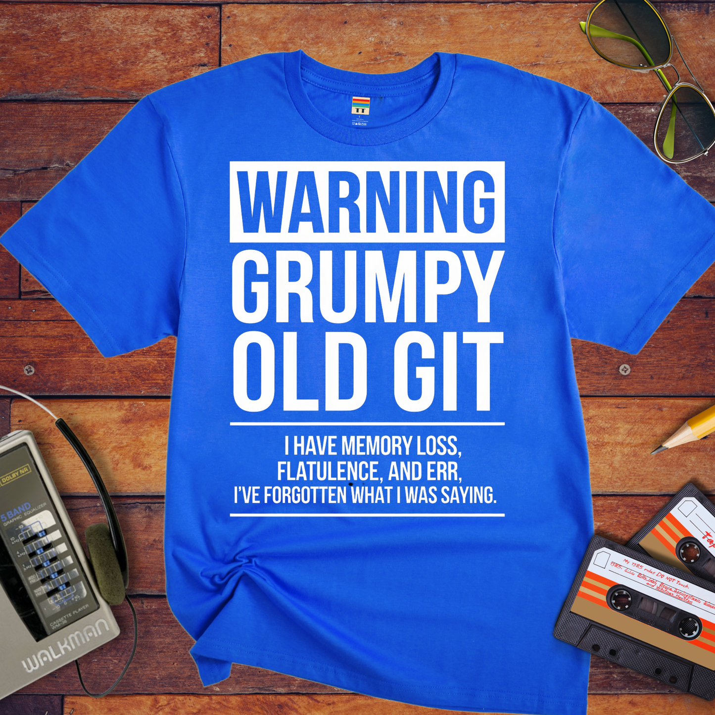 ' Grumpy Old Git' Funny T-Shirt