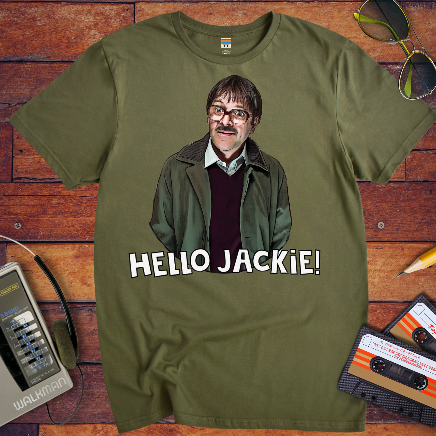 'Hello Jackie' Funny T-Shirt