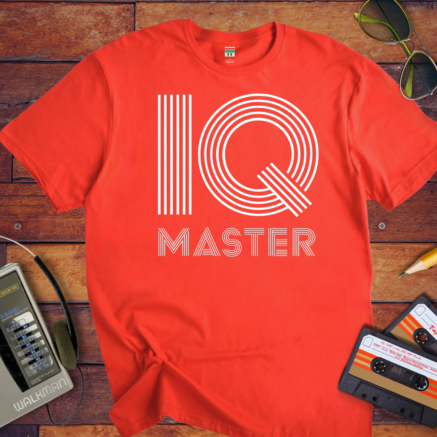 'IQ MASTER' Funny T-Shirt