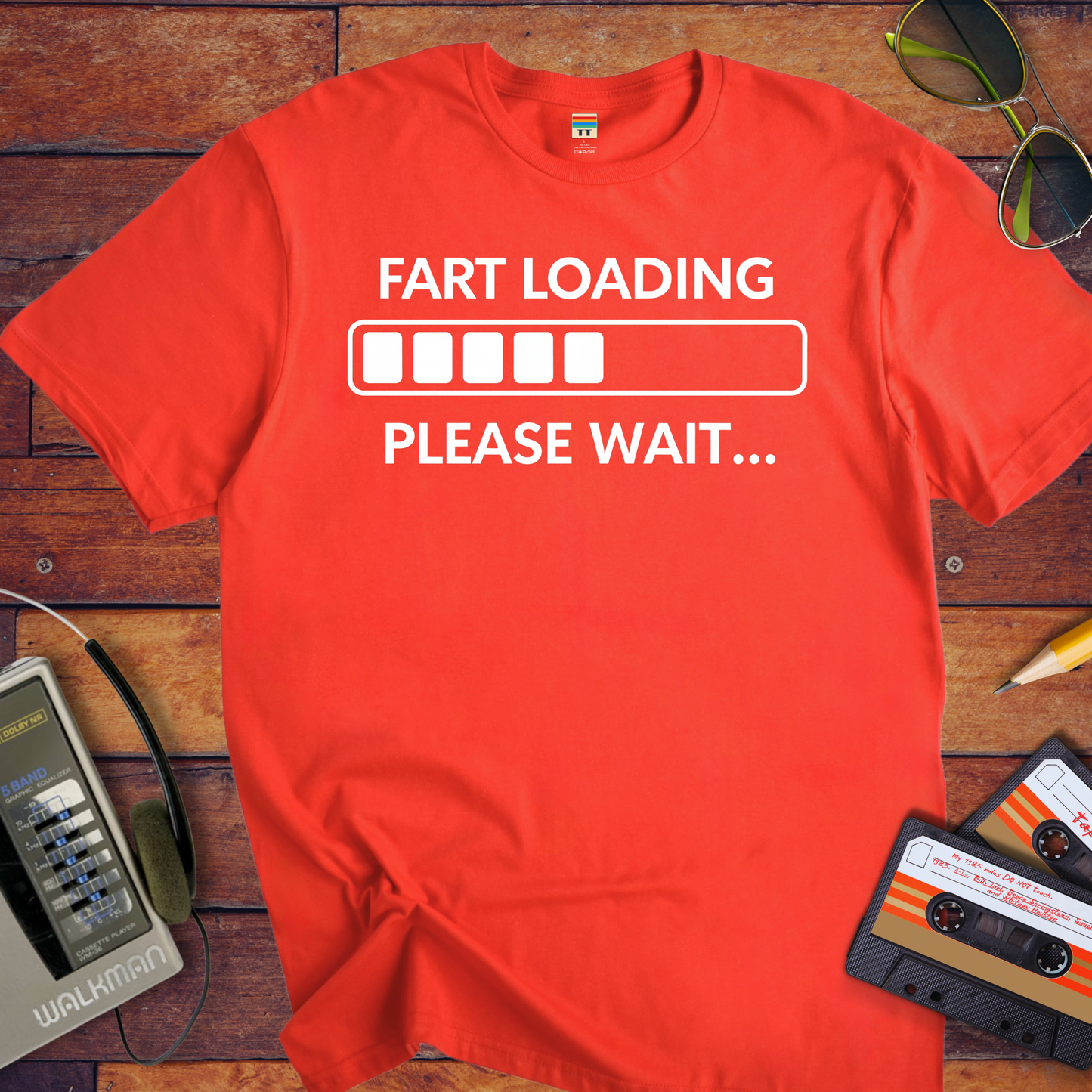 'Fart Loading' Funny T-Shirt