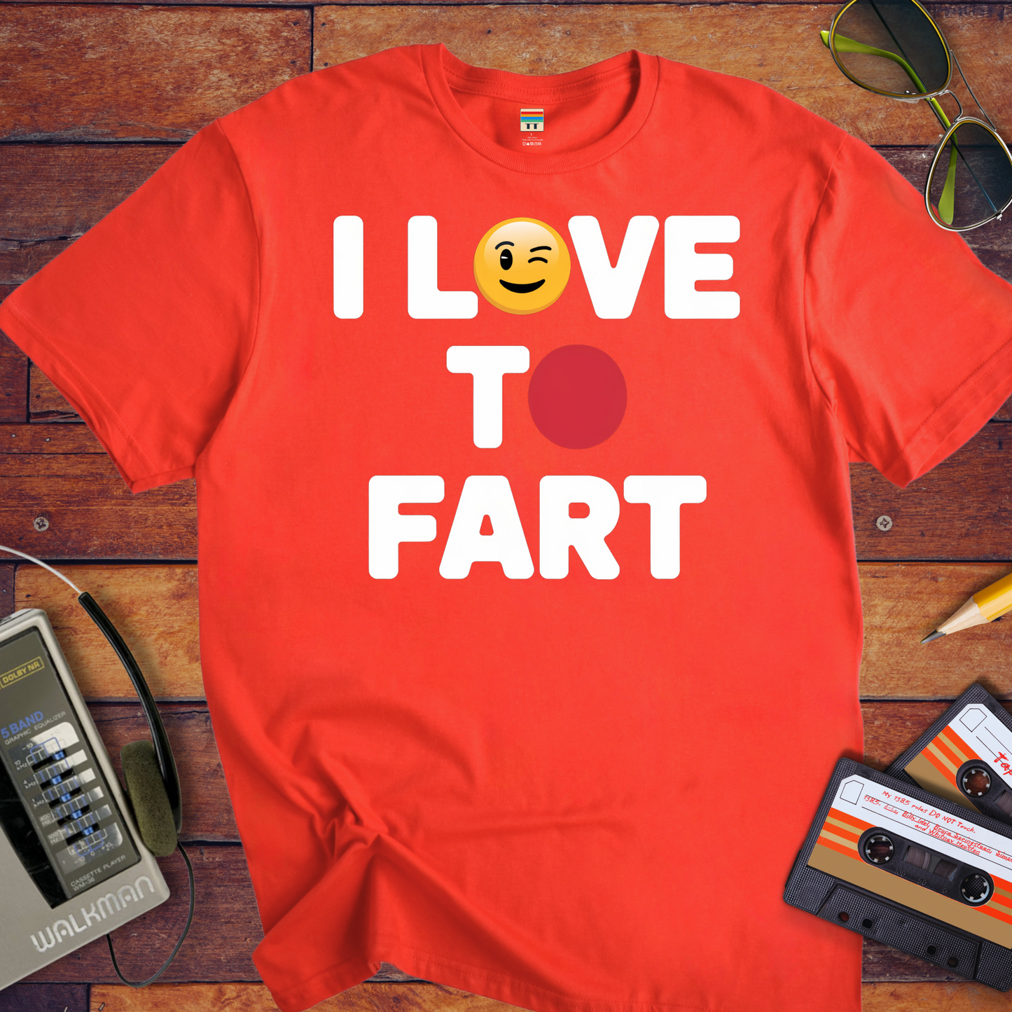 'I Love To Fart' Funny T-Shirt
