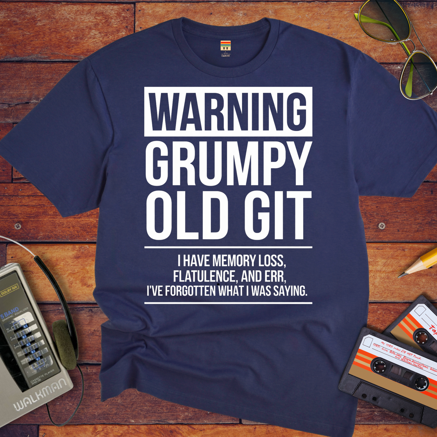 ' Grumpy Old Git' Funny T-Shirt