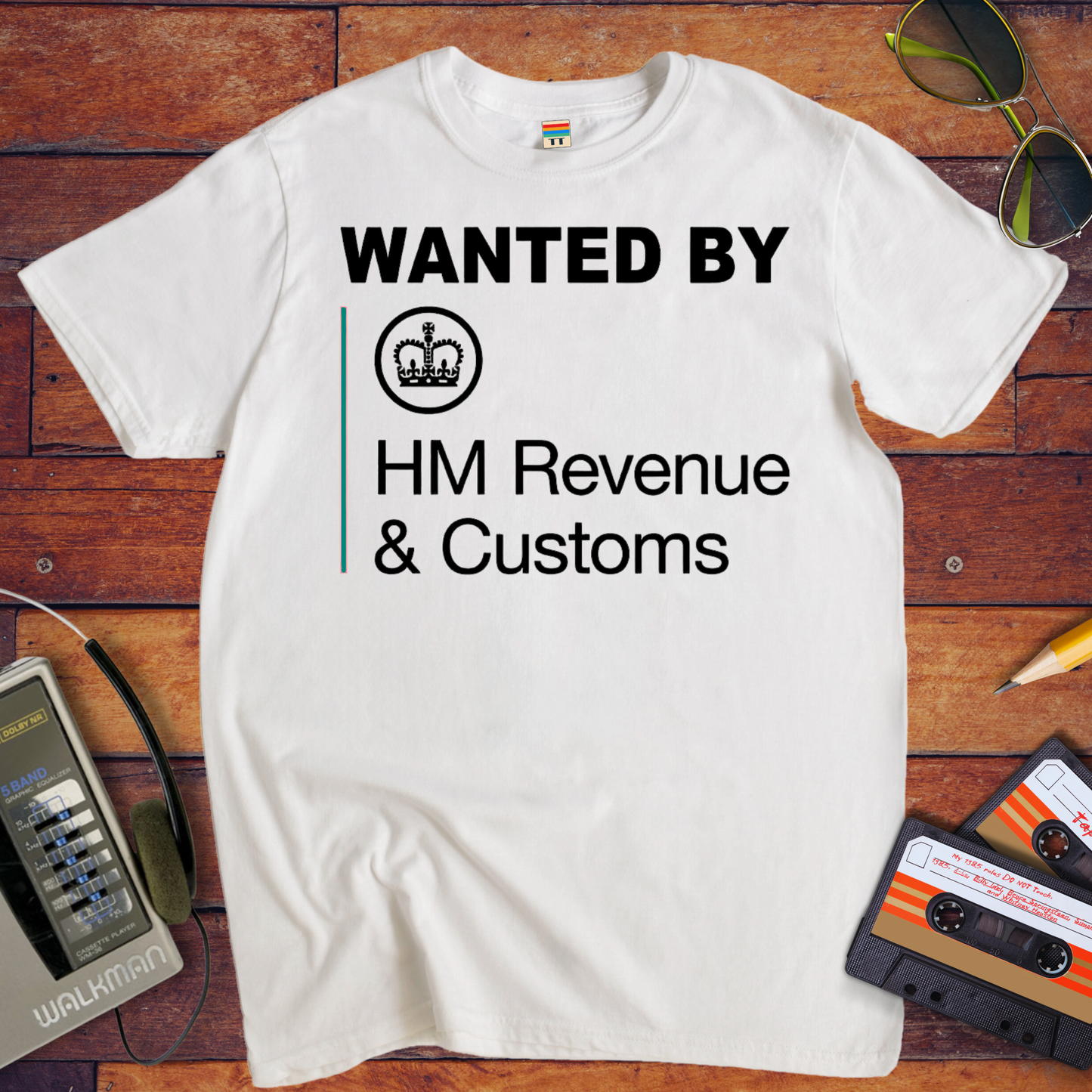 'Wanted to buy revenue and customs' Funny T-Shirt