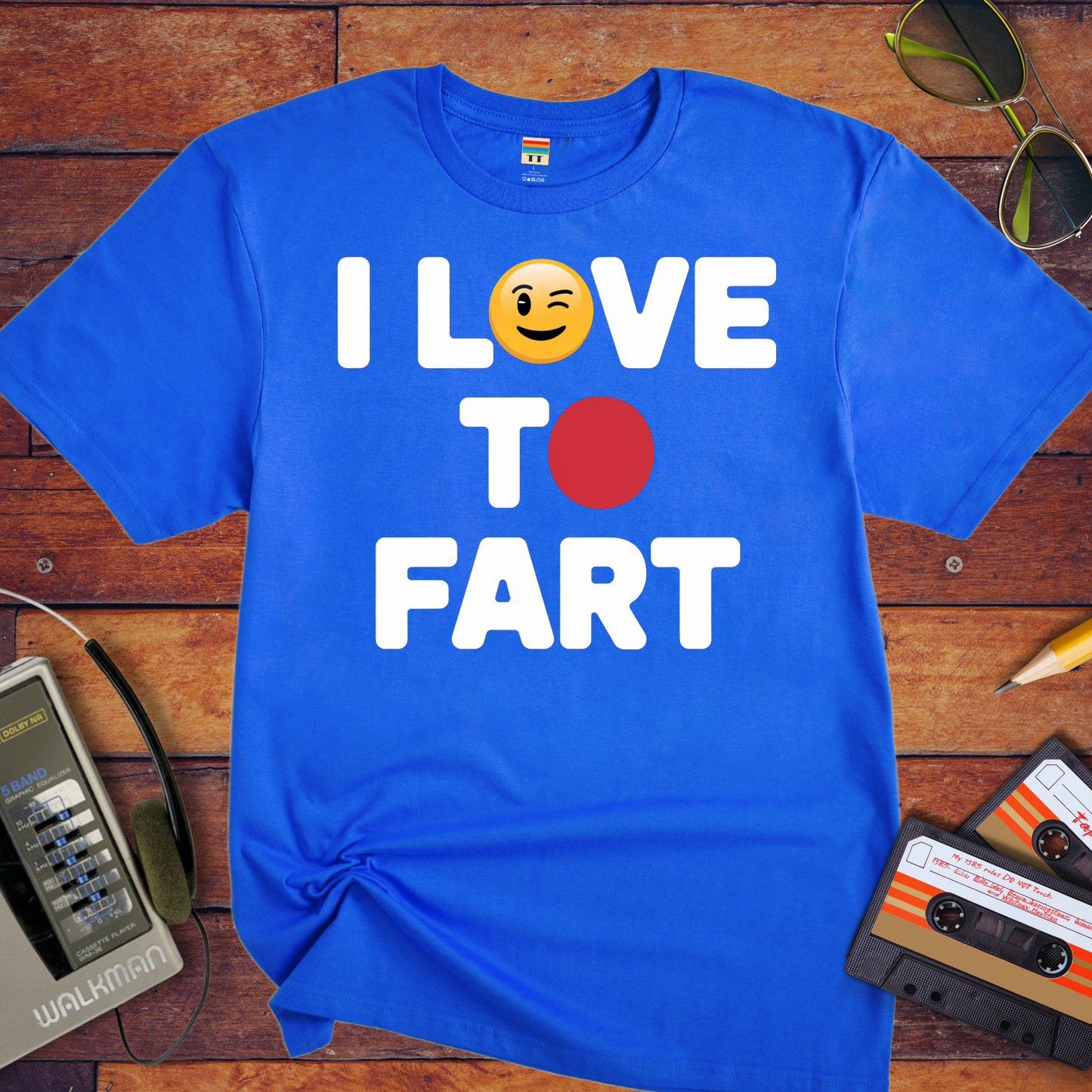 'I Love To Fart' Funny T-Shirt