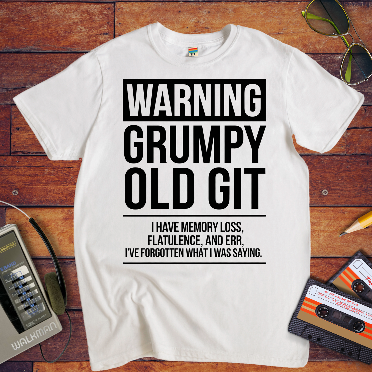 ' Grumpy Old Git' Funny T-Shirt