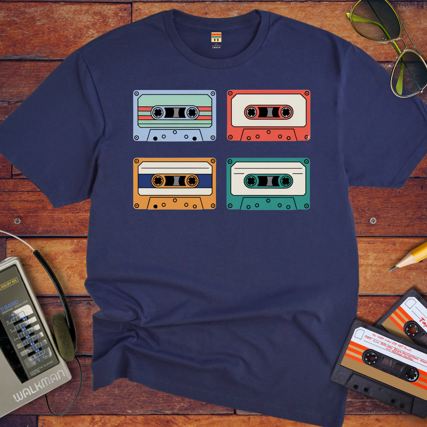 'Cassette' Funny T-Shirt