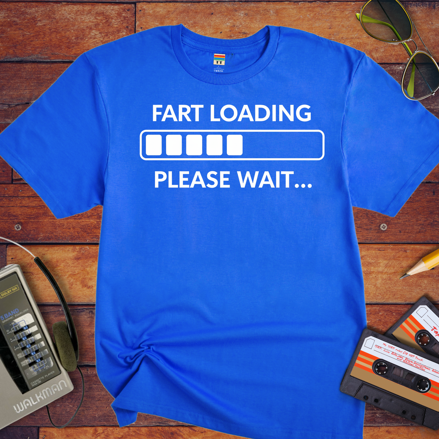 'Fart Loading' Funny T-Shirt