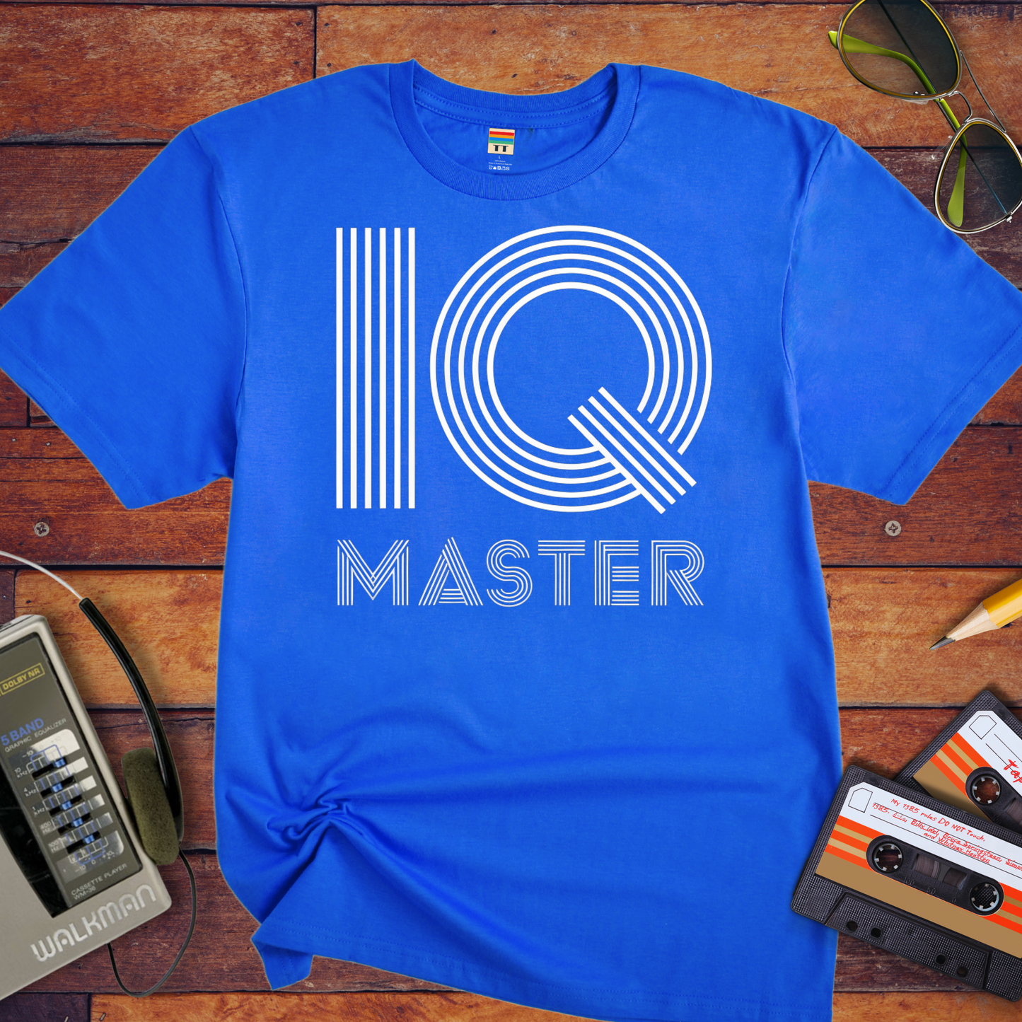 'IQ MASTER' Funny T-Shirt