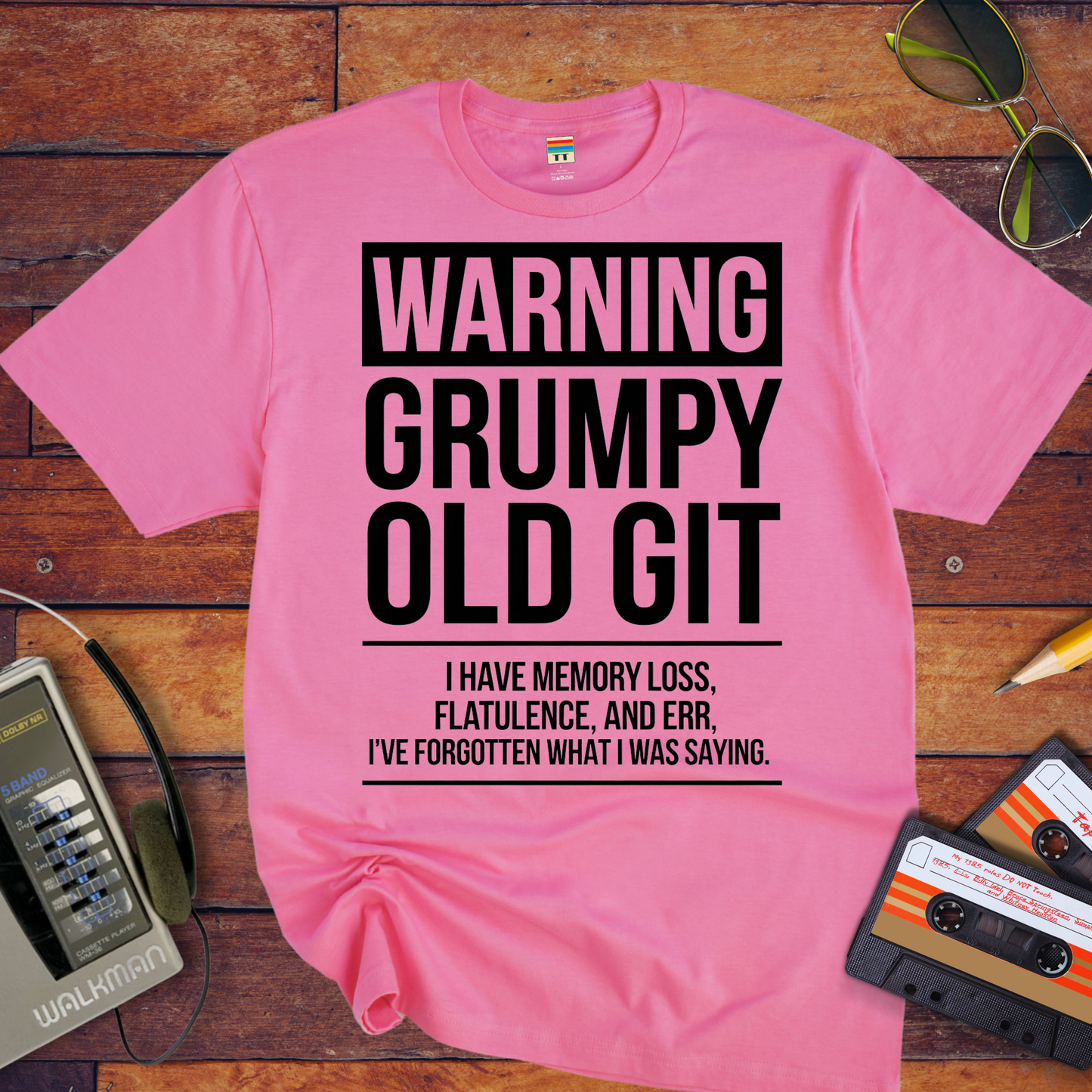 ' Grumpy Old Git' Funny T-Shirt