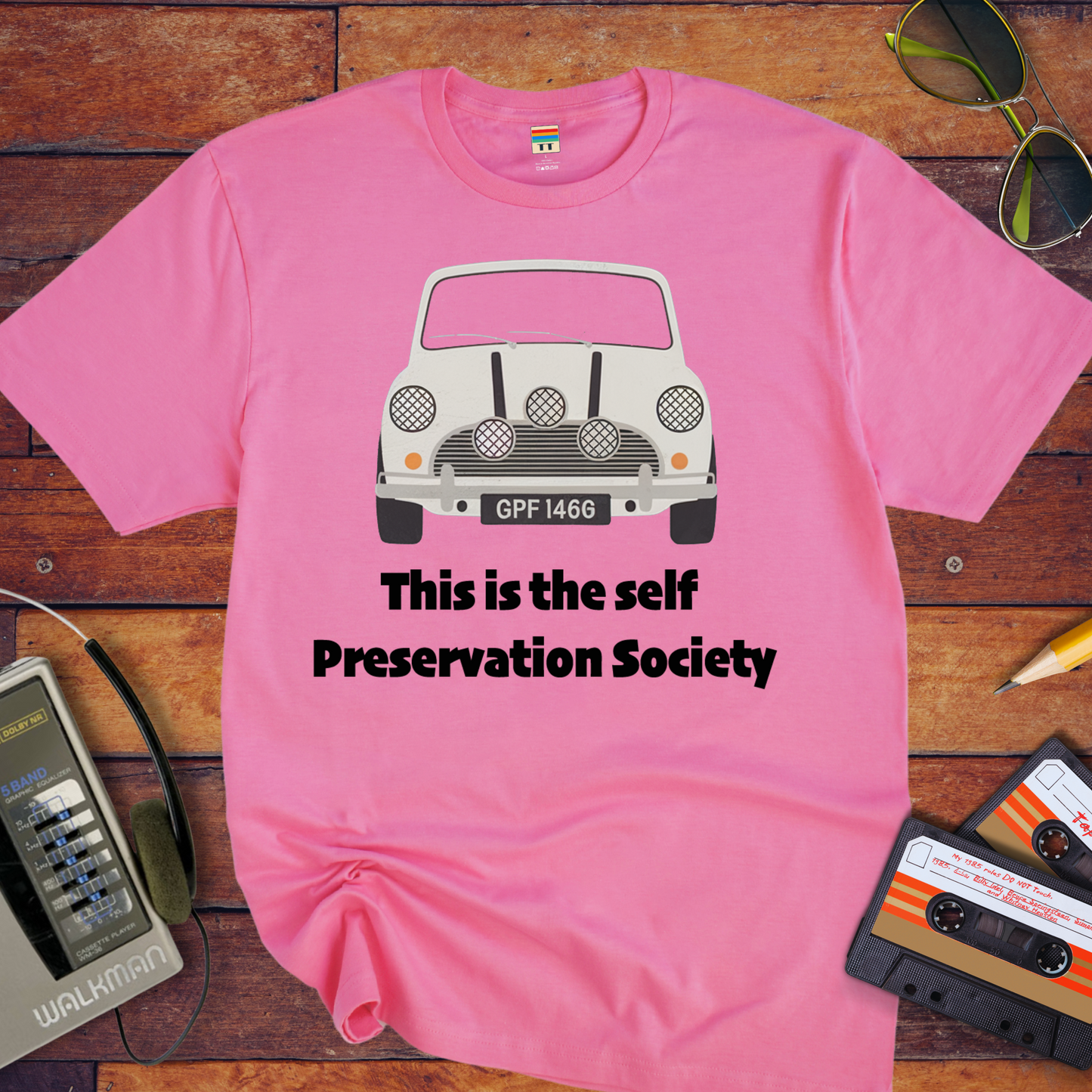"SELF PRESERVATION SOCIETY" T-Shirt
