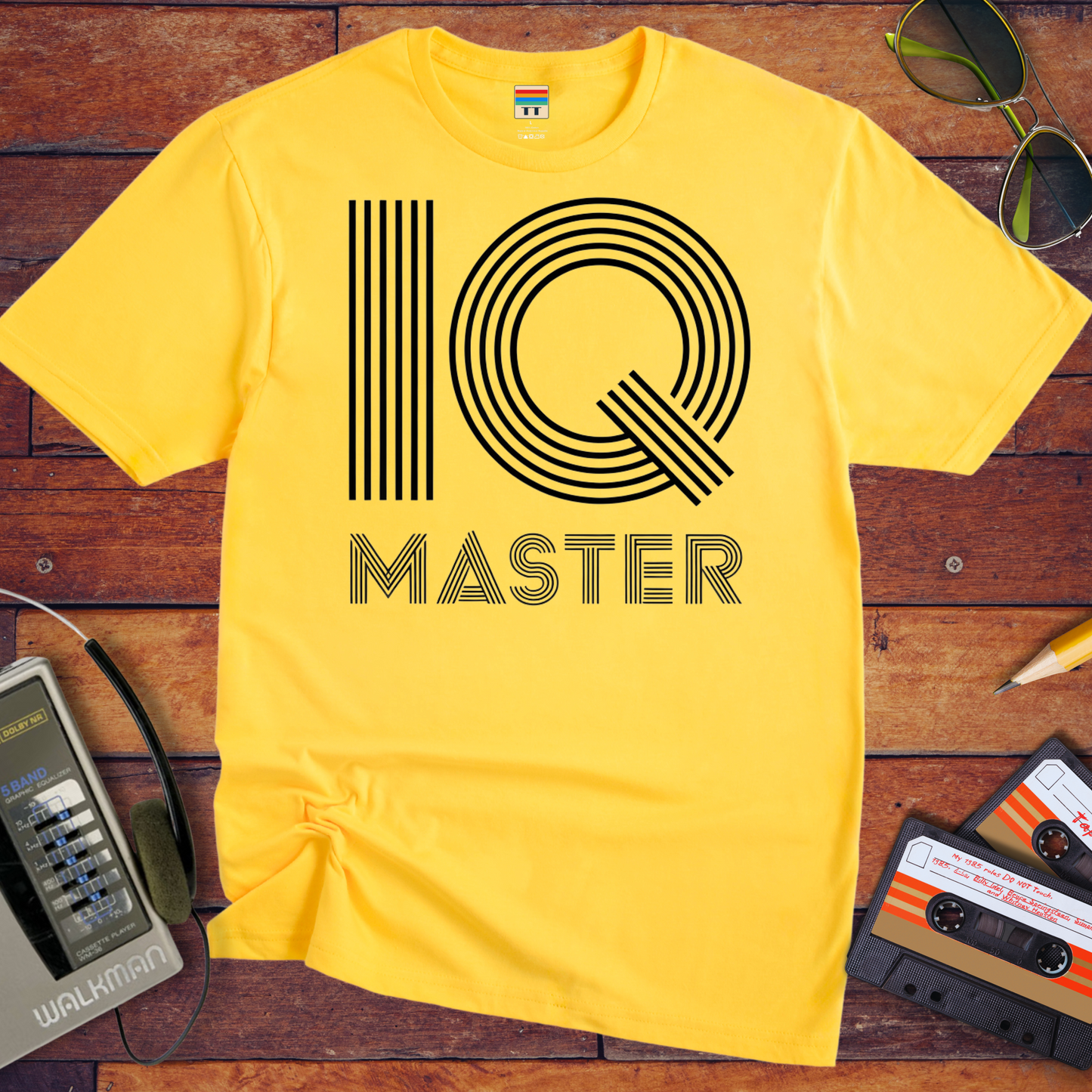 'IQ MASTER' Funny T-Shirt