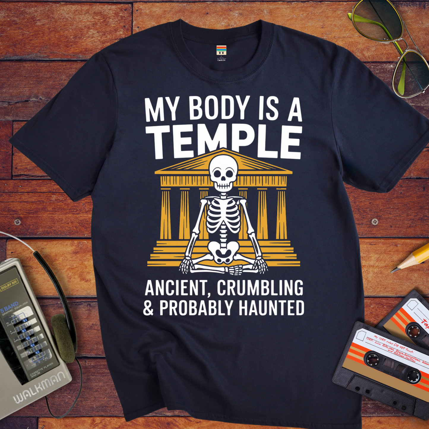 'MY BODY IS A TEMPLE' T-Shirt