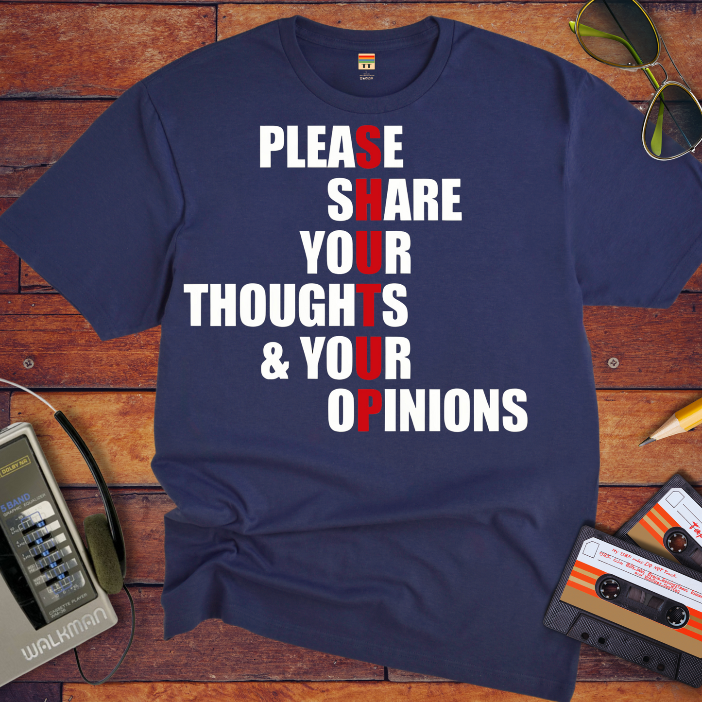 'Shut up' T-Shirt