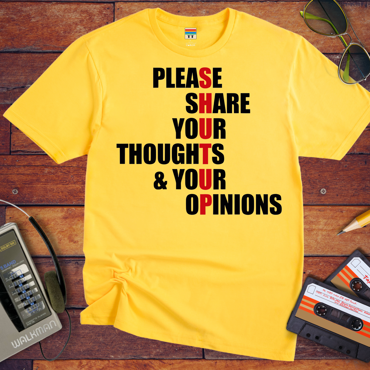'Shut up' T-Shirt