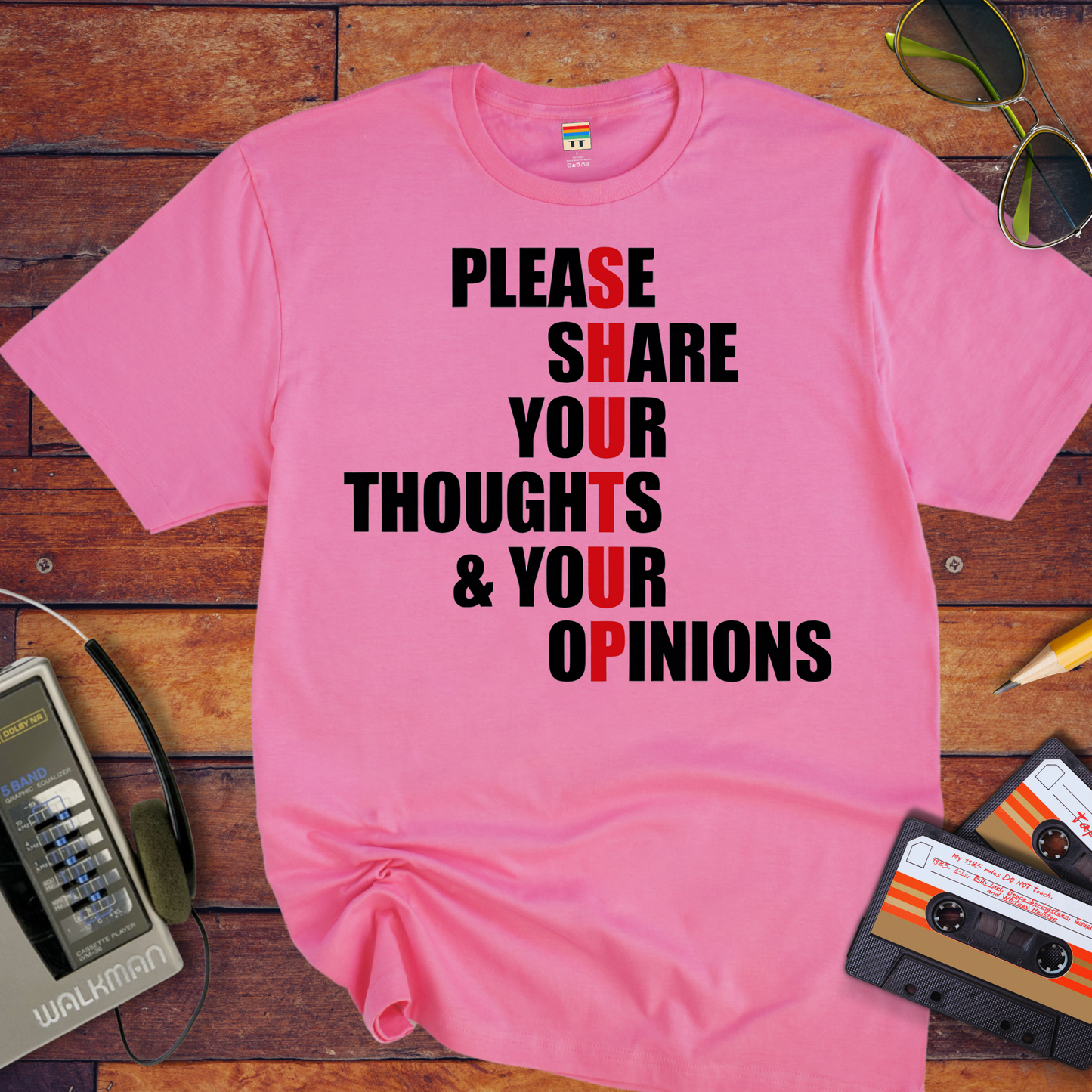 'Shut up' T-Shirt