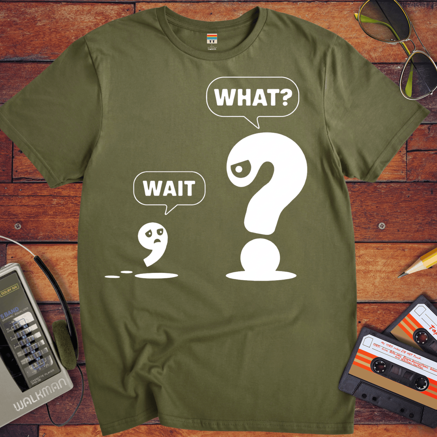'What' Funny T-Shirt