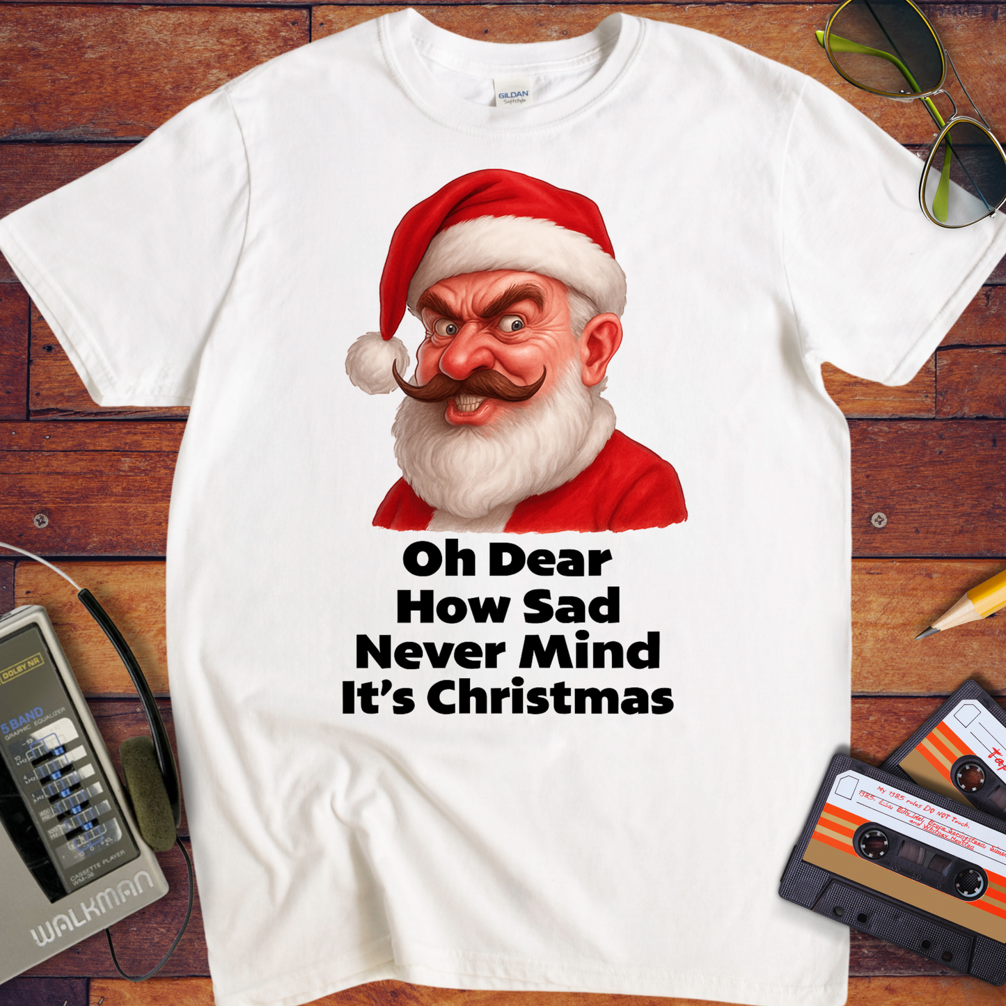 'Oh Dear How Sad Never Mind It's Christmas'.' T-Shirt