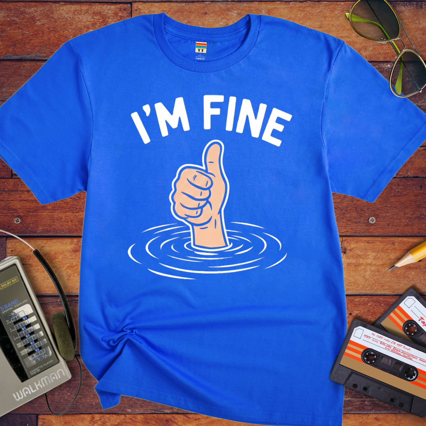 'I'M Fine ' Funny T-Shirt