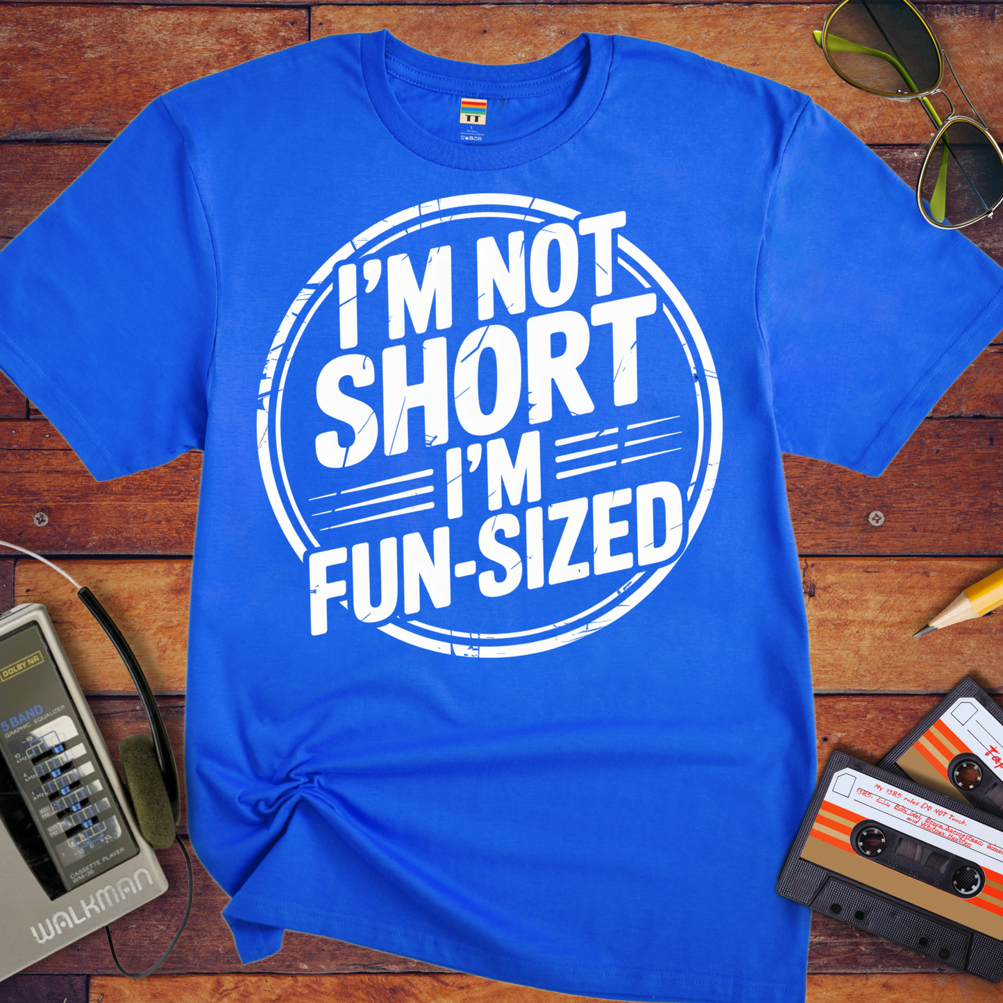 'I'M NOT SHORT I'M FUN-SIZED' Funny T-Shirt