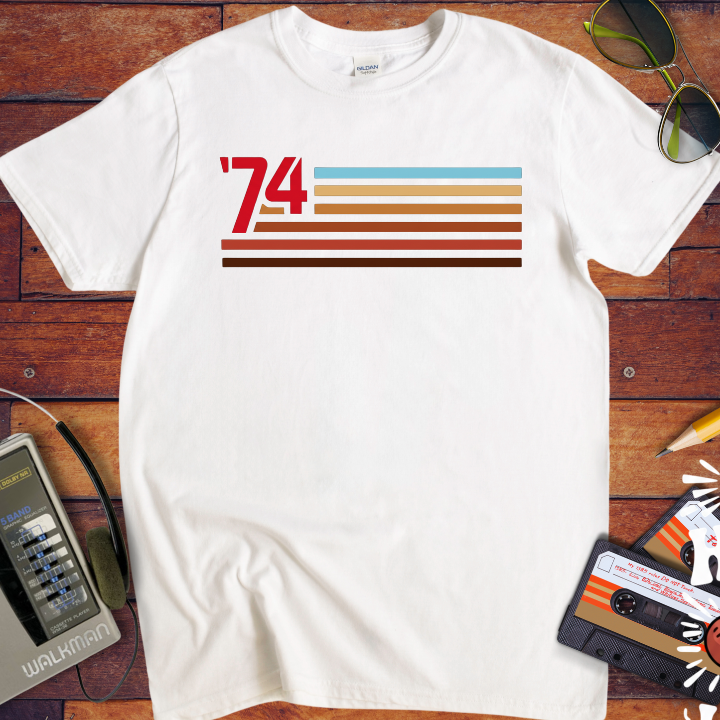 '74' Funny T-Shirt