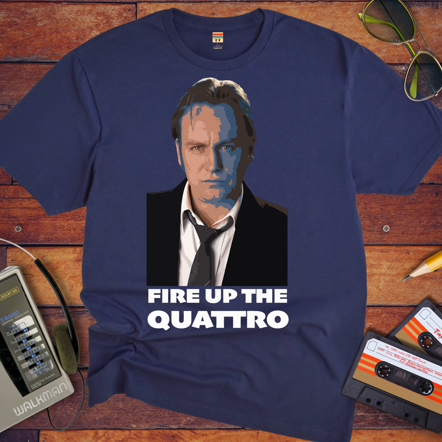 'FIRE UP THE QUATTRO' T-Shirt