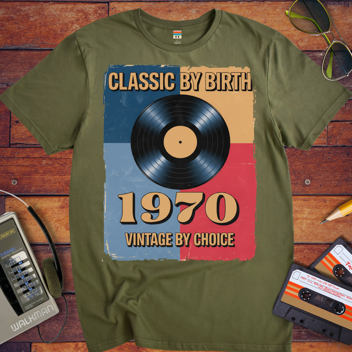 'Classic By Birth' Funny T-Shirt