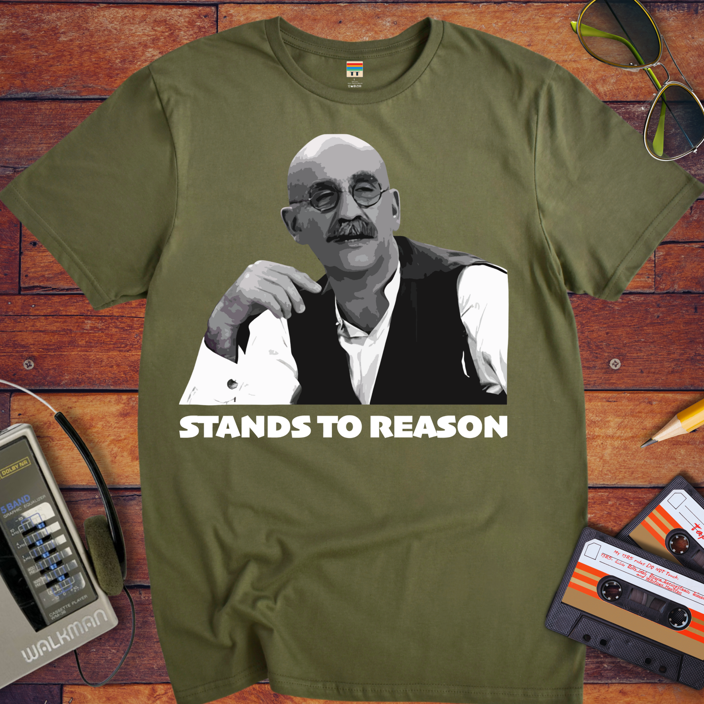 'STANDS TO REASON' T-Shirt
