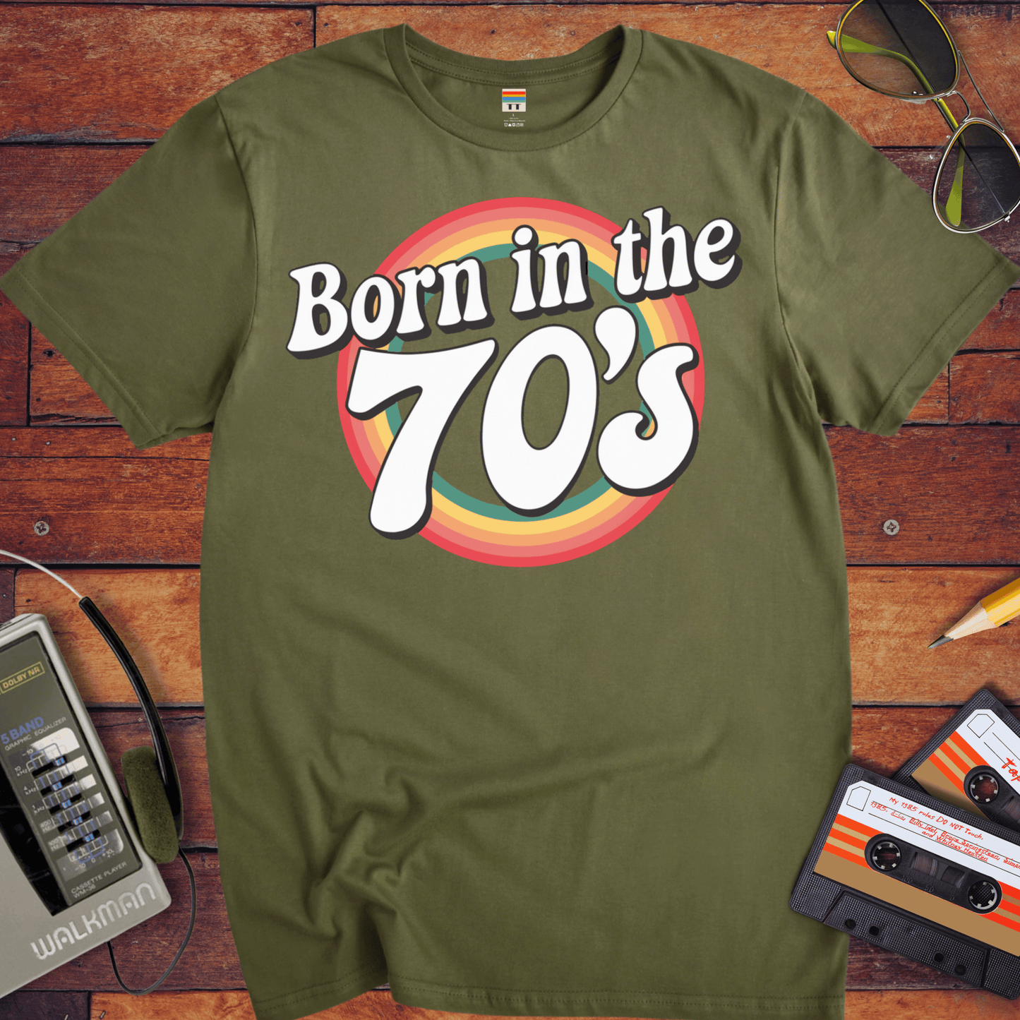 'Born in the 70's' T-Shirt